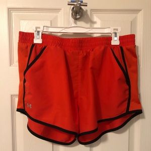 Woman’s UA shorts